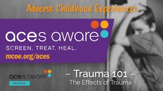 ACES AWARE – Trauma 101 & the effects of trauma
