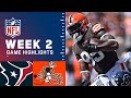 Texans vs. Browns Week 2 Highlights | NFL 2021