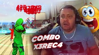 XITANDO CONTRA STREAMER 🤣PAINEL DA COMBO X3REC4 🐲