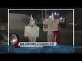 Dressing up as KKK members