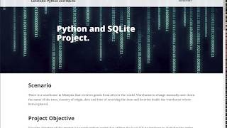 Python and SQLite Inventory management Project for letscode.xyz