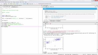 Old Faithful Python/Spyder/Numpy/Matplotlib Tutorial