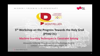 PTHG 2021 Invited Talk "An Overview of Machine Learning Techniques in Constraint Solving"