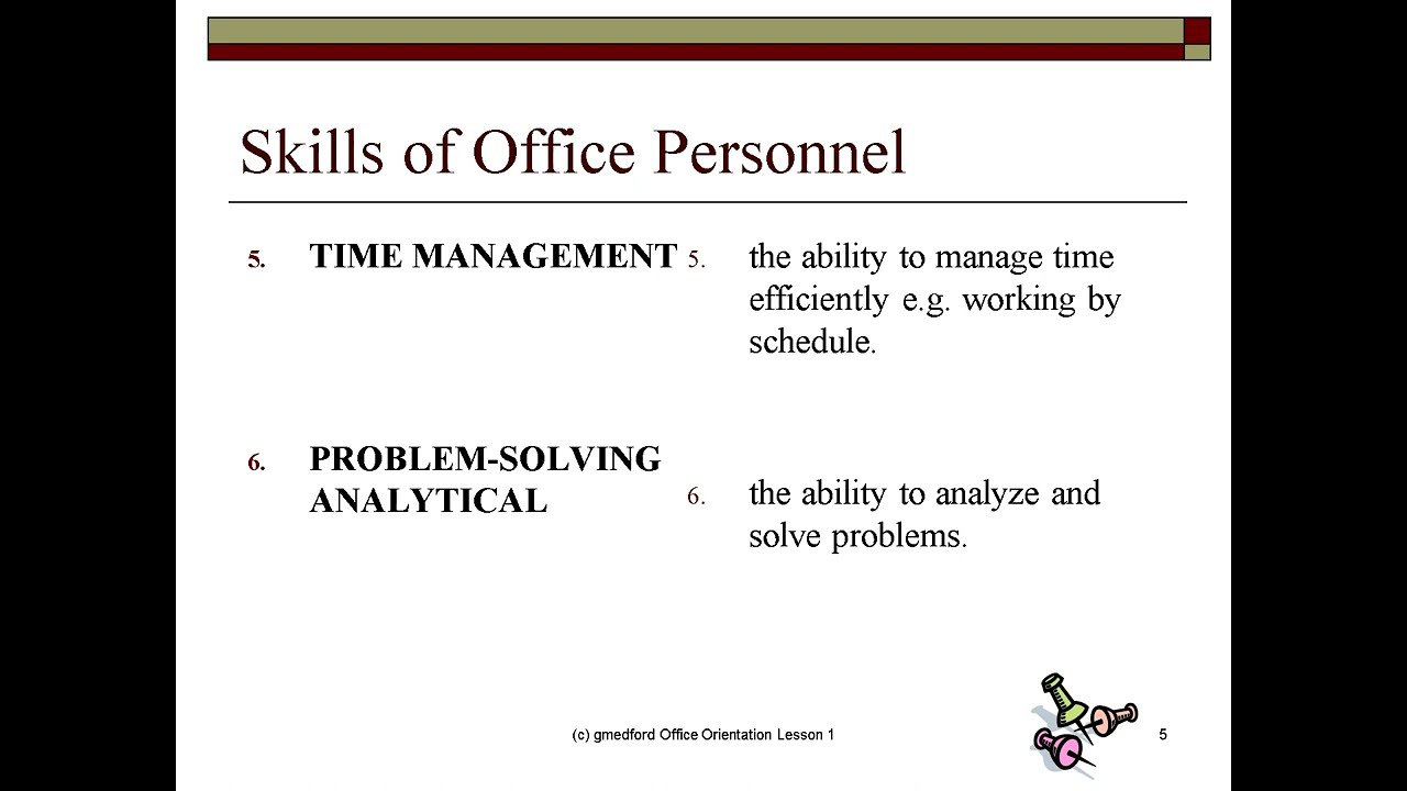 Office Administration Office Orientation Part 5 Youtube