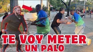 SE ARMA TREMENDO LIO ATENTO AGRANO LE ENTRA A PALO A AXELBUENISIMO