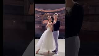 Smirnova and Shklyalov after Giselle performance🌼　2021.12.19.Mariinsky Theater