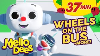 Wheels On The Bus & More Kids Songs & Nursery Rhymes - Mellodees Sing-A-Long | Children's Music 2020
