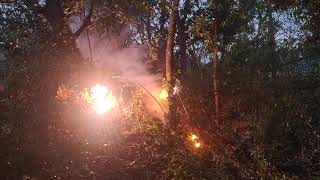 Terrific electric fires- ভয়াবহ বৈদ্যুতিক আগুন।