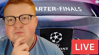 Champions League Quarter-Final & Semi-Final Draw LIVE