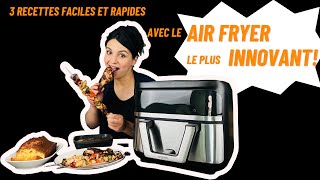 ✨LE AIRFRYER LE PLUS INNOVANT EN 2023🤩: La Dual 9000 CECOTEC