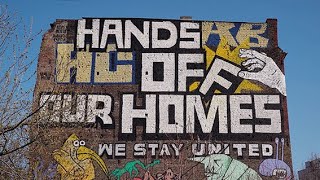 HANDS OFF OUR HOMES | Køpi's mural against eviction