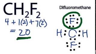Ch2f2 Lewis Structure How To Draw The Lewis Structure For Ch2f2