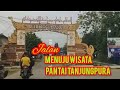 JALAN KE WISATA PANTAI TANJUNG PURA