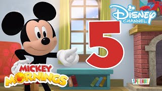 ❤️⏰ Mickey Ochtend | Samen aftellen met Mickey | Disney Channel NL