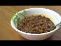 ブラック・マスール・ダル・タルカ・カレーの作り方　how to make black masoor dal tarka curry