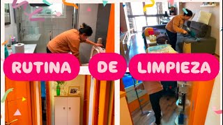 RUTINA DE LIMPIEZA DEL HOGAR🧺 OS EXPLICO PASO A PASO🫧HUELE DE MARAVILLA🫶🏼|El canal de la Maka