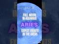 July Full Moon #fullmoon #fullmooninaquarius #aries #arieshoroscope #july2024 #astrology #midjuly