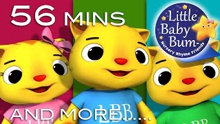 Three Little Kittens + More | Nursery Rhymes for Babies by LittleBabyBum