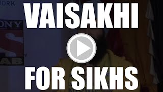 Message of Vaisakhi for Sikhi - Trafalgar Square