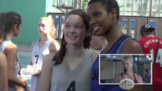 William E Hay Secondary Basketball in Cuba, Stettler AB, Kim Poapst