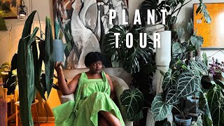 NYC Apartment Tour 2025: Art \u0026 Plant Collection  That Creates Calm | Urban Jungle Home Tour