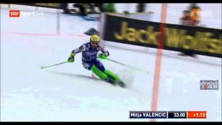 Slalom Wengen 2014 | Mitja Valenčič | Run 1