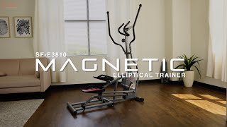Sunny Health & Fitness SF-E3810 Magnetic Elliptical Trainer