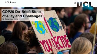 COP29 De-Brief: State-of-Play and Challenges