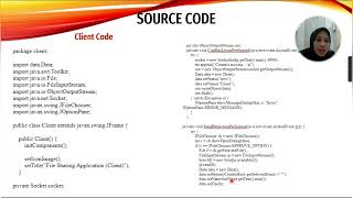 File Sharing Application using Java Sockets