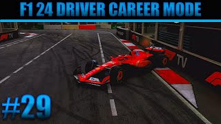 The Baku Curse continues F1 24 driver career mode part 29 Baku