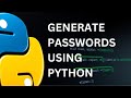 password generator using python