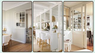 Best Modern Open Kitchen Partition Designs - Kitchen Divider Ideas - Home Decor