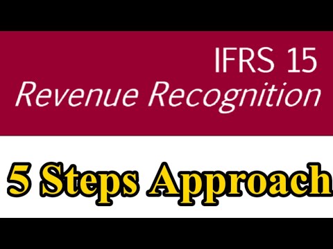 IFRS 15 "Revenue Recognition" 5 Step Approach - YouTube