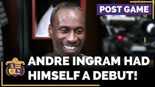 Lakers Rookie Andre Ingram After His Memorable NBA Debut (32 Year Old Rookie!)