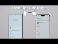 How to Transfer Contacts from Android to iPhone?