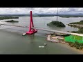 the ikn looks different the balang island bridge museum with a gorgeous view