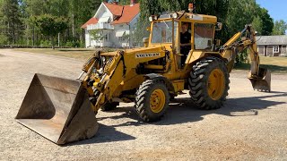 Köp Traktorgrävare Volvo BM GM 616 på Klaravik