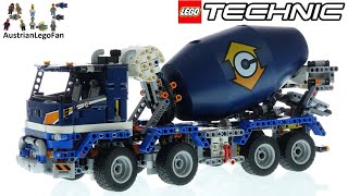 LEGO Technic 42112 Concrete Mixer Truck - Lego Speed Build Review