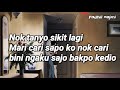 comel sungguh lirik lyrics