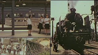 【カラー】終戦直後の日本の交通・輸送 1946年/昭和21年 [color] 1946 - Japanese Transportation and equipment