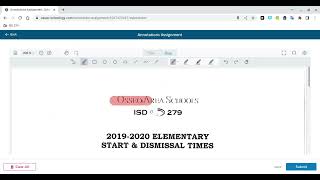 Student Schoology Annotation Video
