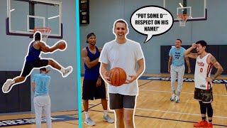 1v1 King of The Court vs PROFESSIONAL HOOPERS! (Mic'd Up)
