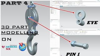 How To Assemble Crane Hook Part By Part On NX PART 4