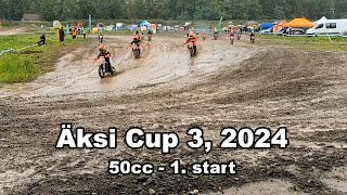 Äksi Cup 3 - 50cc - 1. start (Äksi Motorantso 2024)