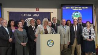 OC Grand Jury Announces Report "The Myth of the Orange County Jailhouse Informant Program"