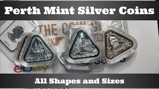 Perth Mint Silver Coins - All Shapes \u0026 Sizes