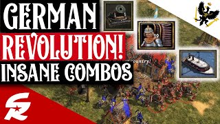 IMPERIAL Mortars & Winged Hussars!! GERMAN REVOLUTION!! | Strategy School | Age of Empires III