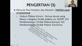 Pengertian, Sejarah, dan Faktor Pendorong Lahirnya Hukum Pidana Khusus