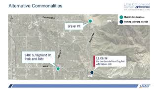 Little Cottonwood Canyon Draft EIS Preferred Alternatives Overview - June 25, 2021