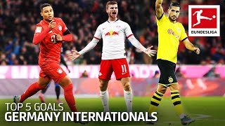 Top 5 Best Goals Germany Internationals 2019/20 - Gnabry, Can, Werner & More